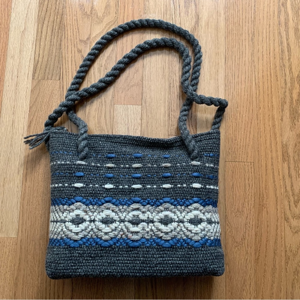 Handwoven Wool Hand Bag